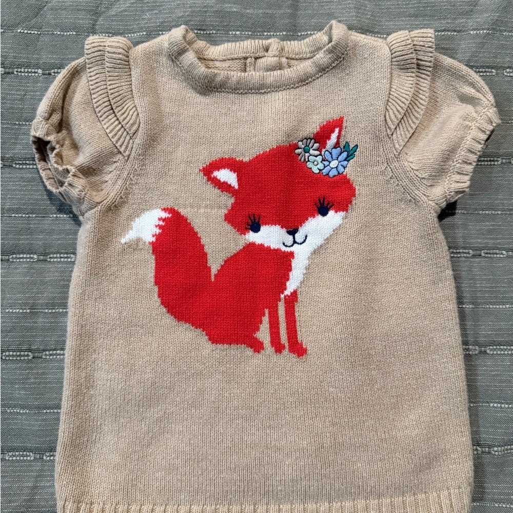 Crazy 8 Cozy Tan Knit Sweater